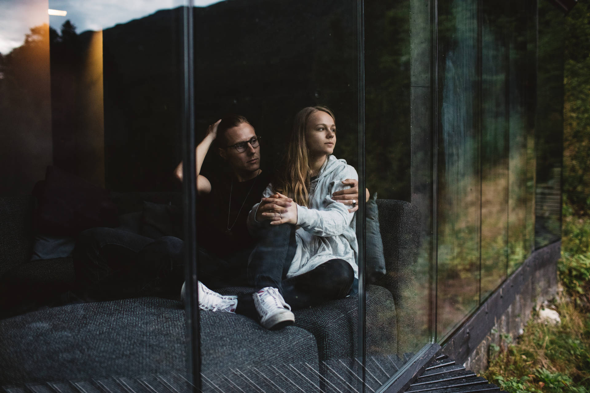 Beautiful Hut Covered in Lush Green Trees 10 12